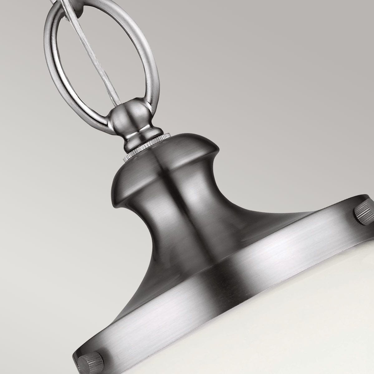 Parkman Large Pendant Light Polished Nickel - FE-PARKMAN-PL-PN