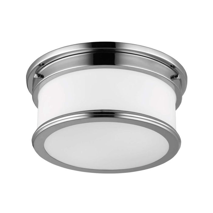 Payne 2 Light Flush Mount Light Polished Chrome - FE-PAYNE-F-BATH