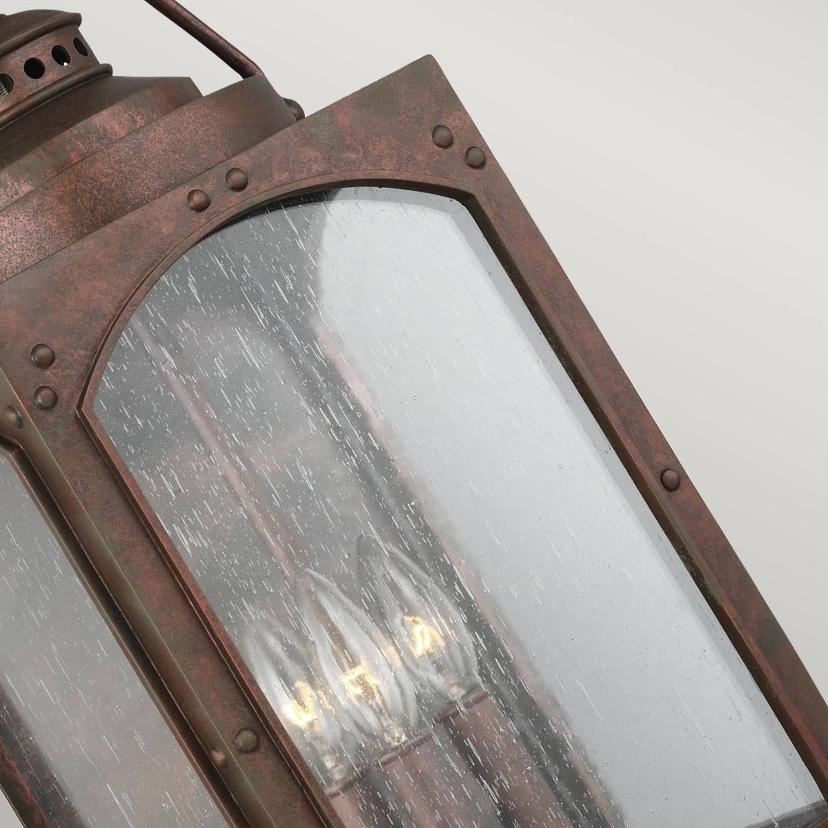 Randhurst 3 Light Large Wall Lantern Copper Oxide - FE-RANDHURST-L-CO