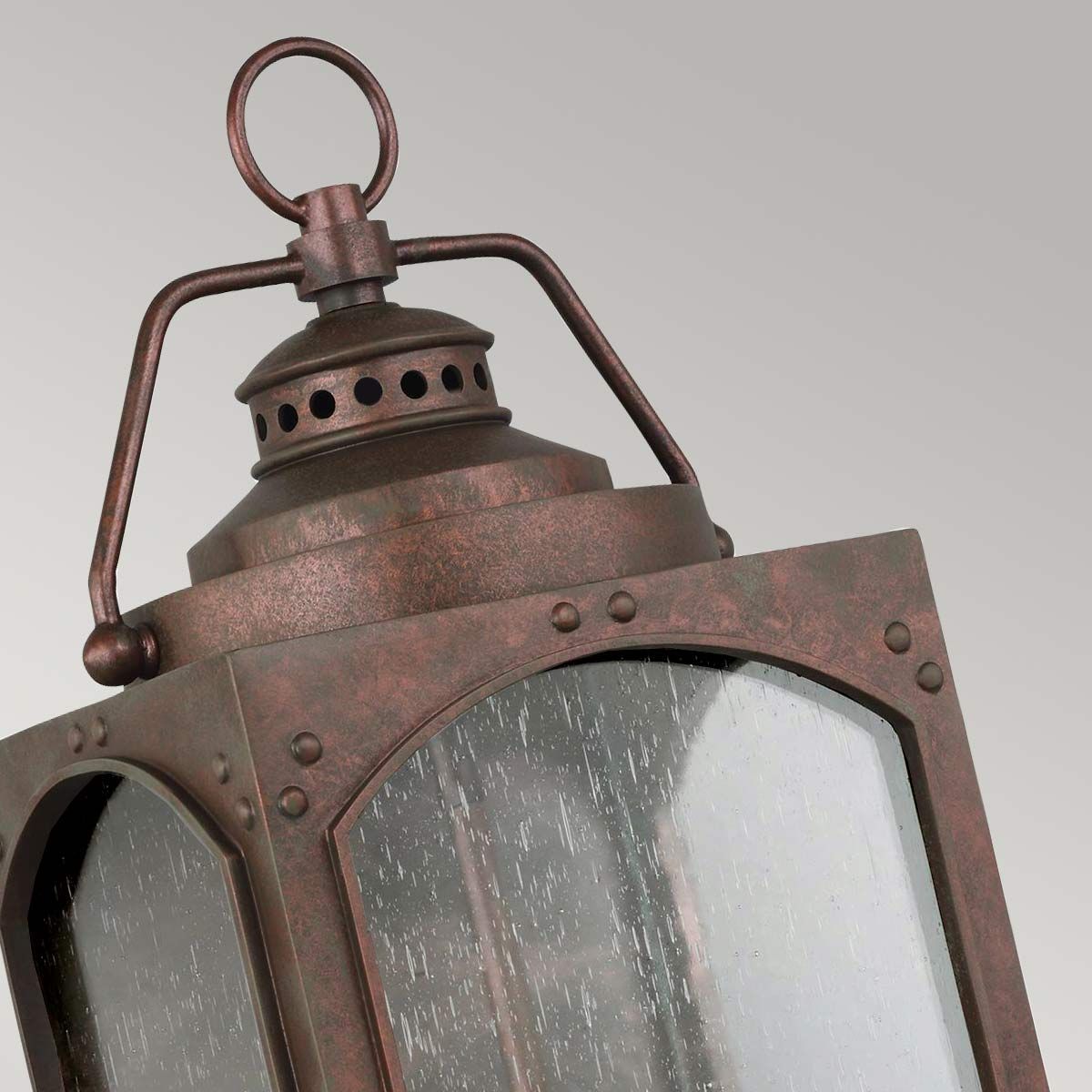 Randhurst 3 Light Large Wall Lantern Copper Oxide - FE-RANDHURST-L-CO