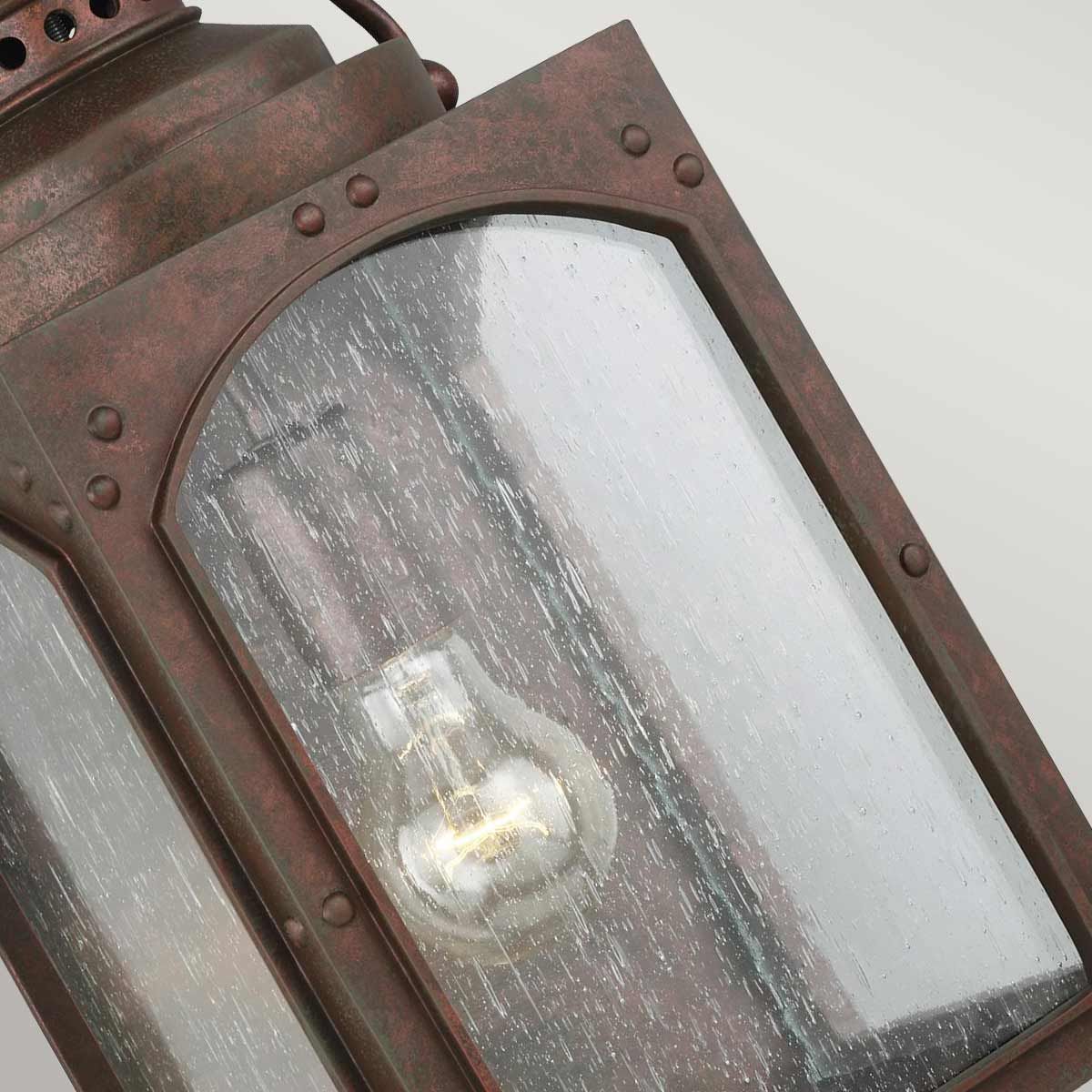 Randhurst Light Medium Wall Lantern Copper Oxide - FE-RANDHURST-M-CO