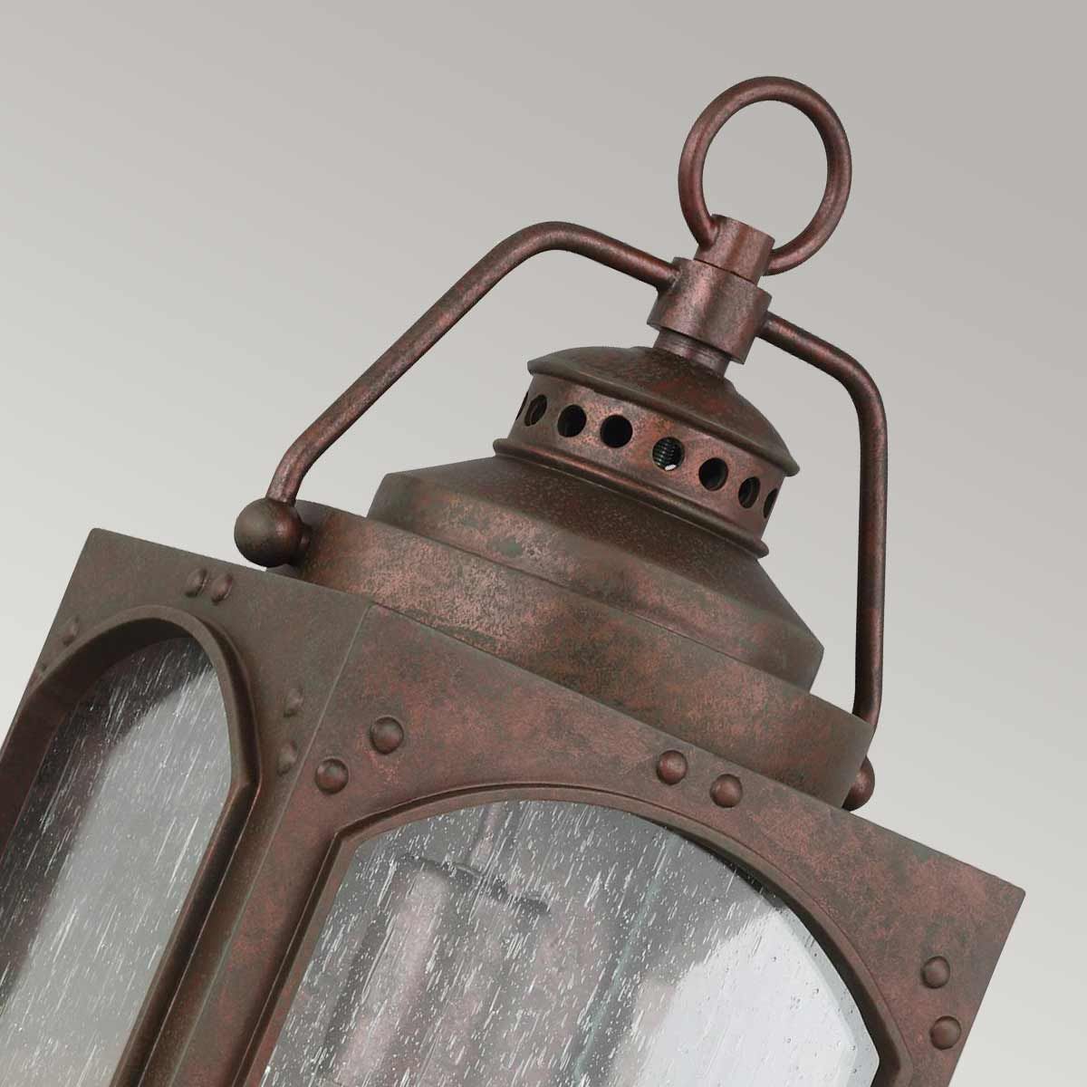 Randhurst Light Medium Wall Lantern Copper Oxide - FE-RANDHURST-M-CO