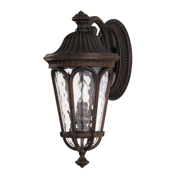 Regent Court 2 Light Medium Wall Lantern Walnut - FE-REGENTCOURT-M