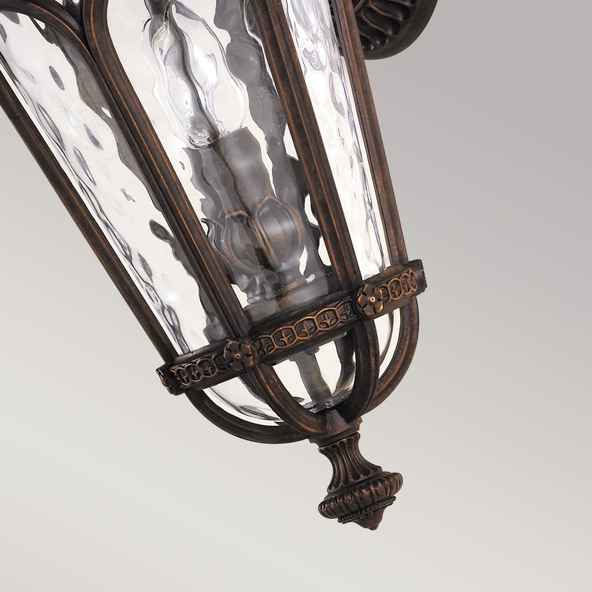 Regent Court 2 Light Medium Wall Lantern Walnut - FE-REGENTCOURT-M