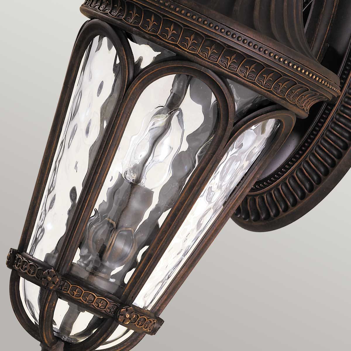 Regent Court 2 Light Medium Wall Lantern Walnut - FE-REGENTCOURT-M