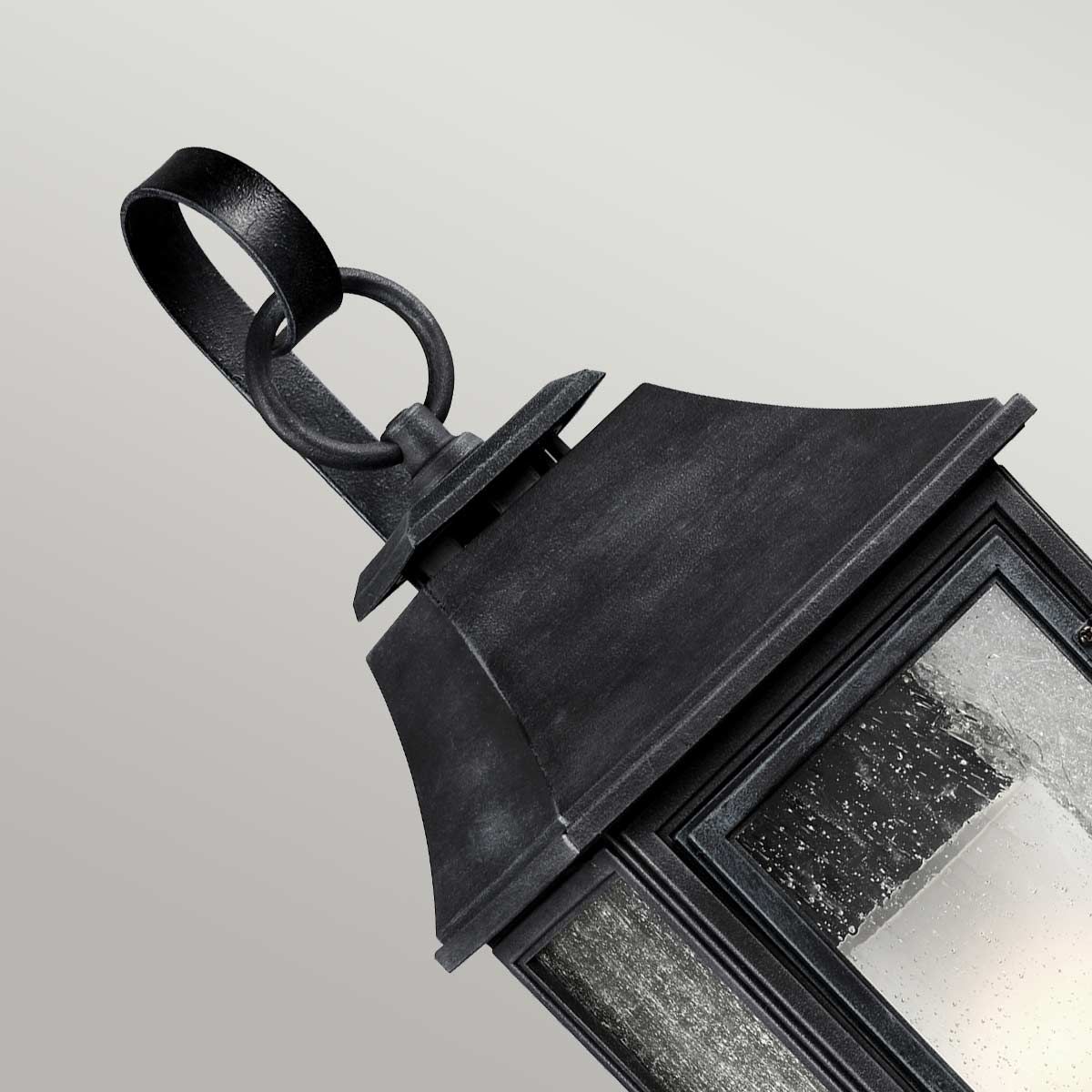 Shepherd Large Wall Lantern Dark Weathered Zinc - FE-SHEPHERD-2L