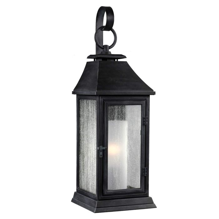 Shepherd Small Wall Lantern Dark Weathered Zinc - FE-SHEPHERD-2S