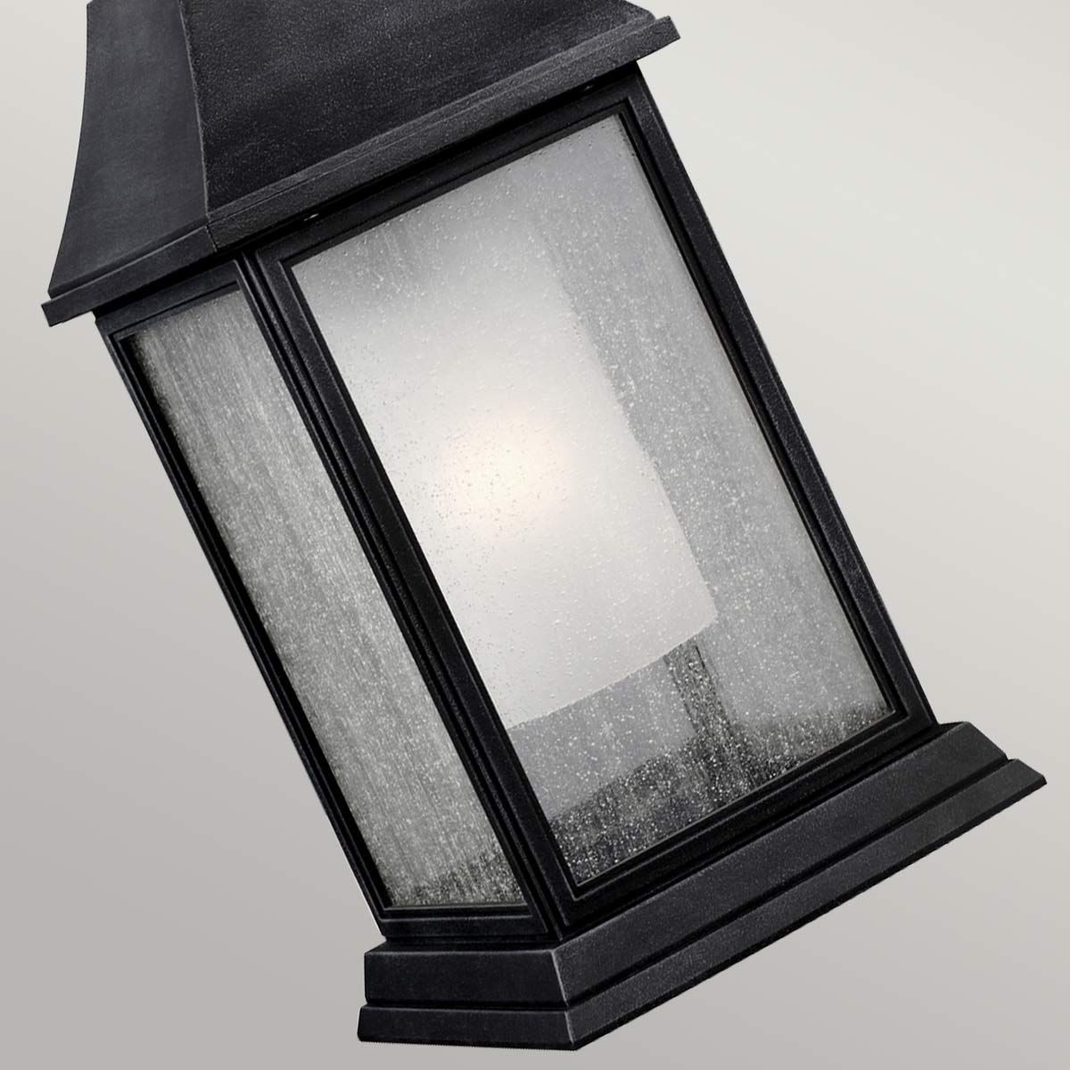 Shepherd Large Chain Lantern Dark Weathered Zinc - FE-SHEPHERD-8L