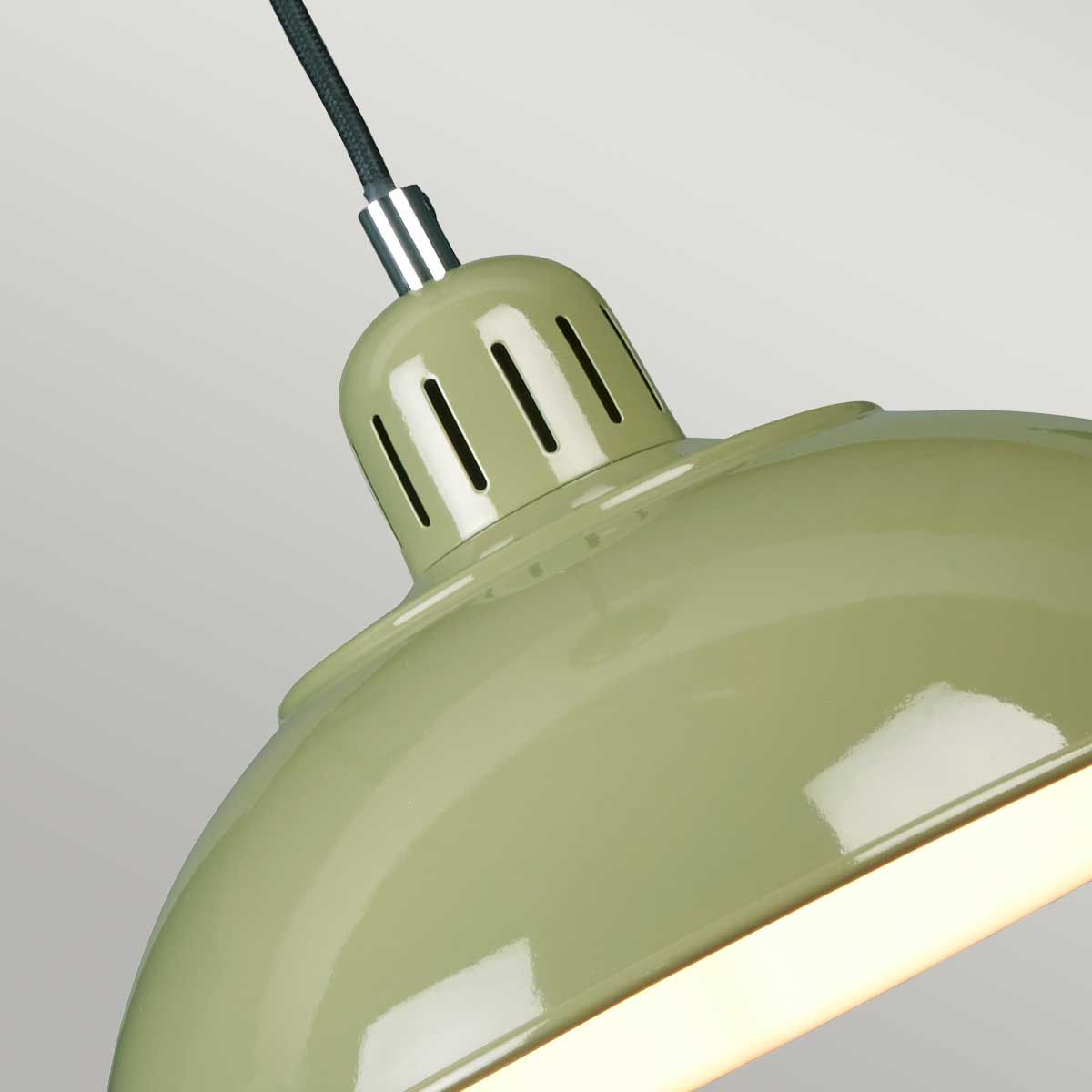 Franklin Pendant Light Green - FRANKLIN-P-GRN