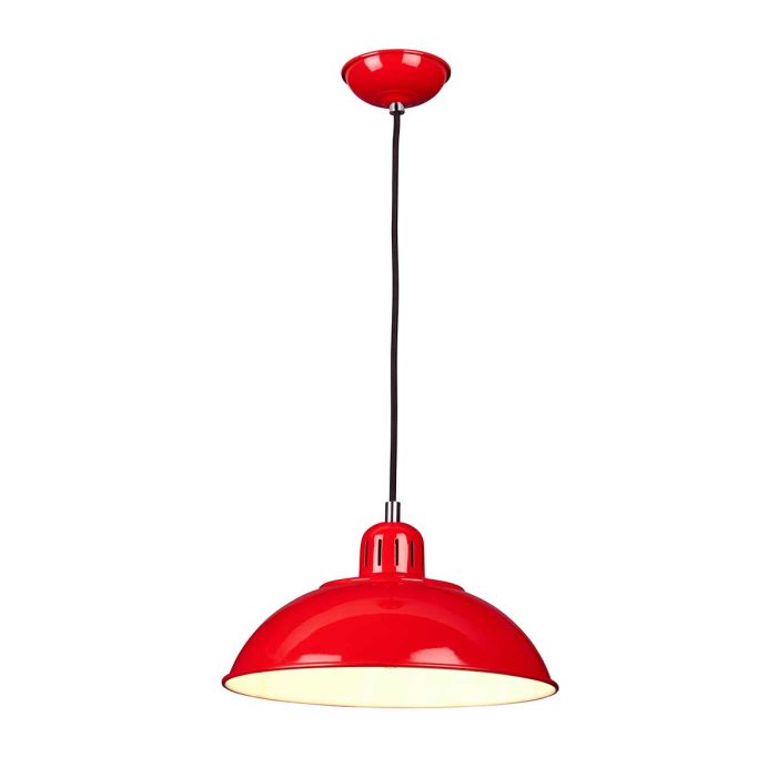 Franklin Pendant Light Red - FRANKLIN-P-RED