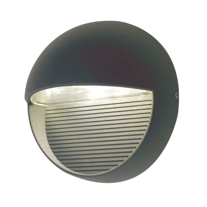 Freyr Round Wall Light Graphite - FREYR-R