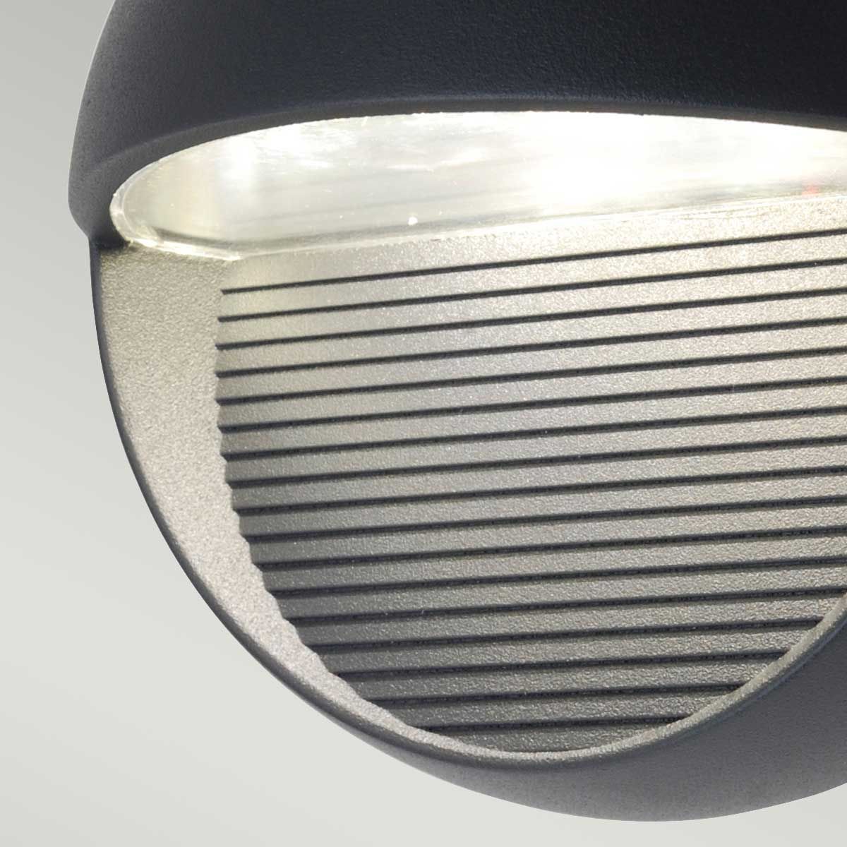 Freyr Round Wall Light Graphite - FREYR-R