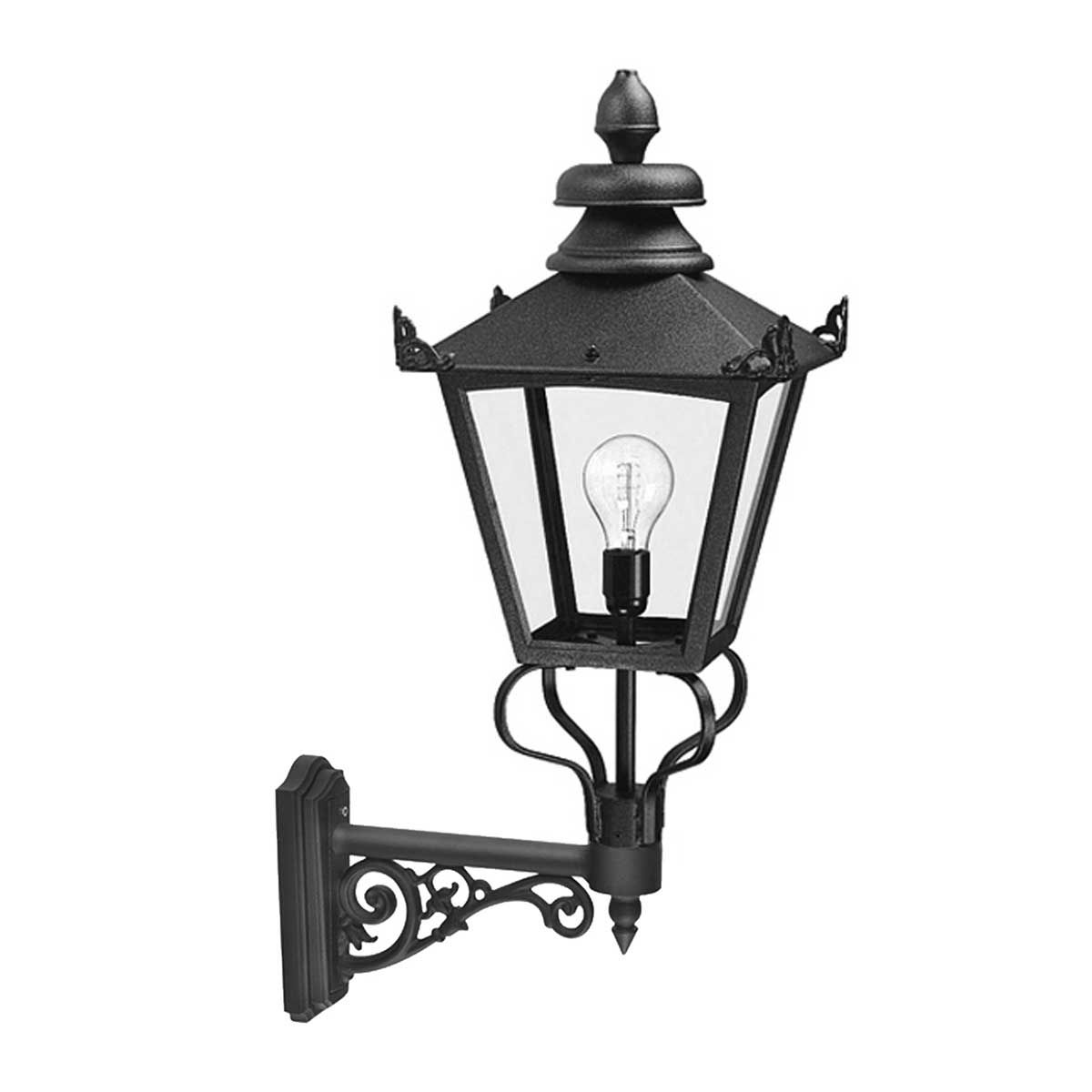 Grampian Light Wall Lantern Black - GB1-BLACK