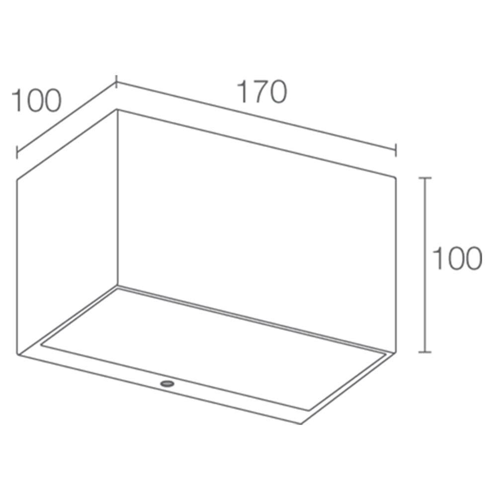 Buy Exterior Wall Lights Australia Geko 5.0 Exterior Wall Light Diffuse Optics 10W Aluminium - GK5010