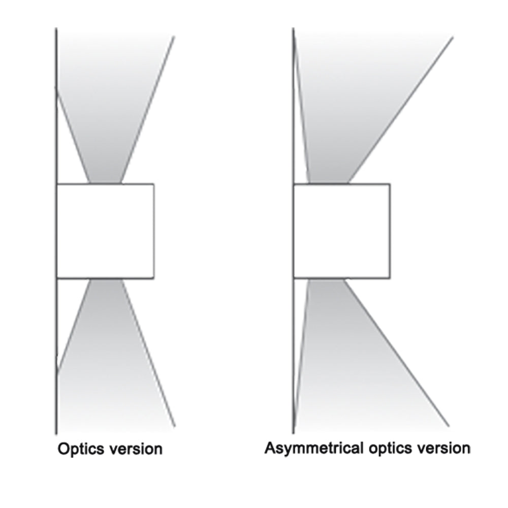 Buy Up / Down Wall Lights Australia Geko 6.1 Up & Down Wall Light Optics 20W Aluminium 4000K - GK6110