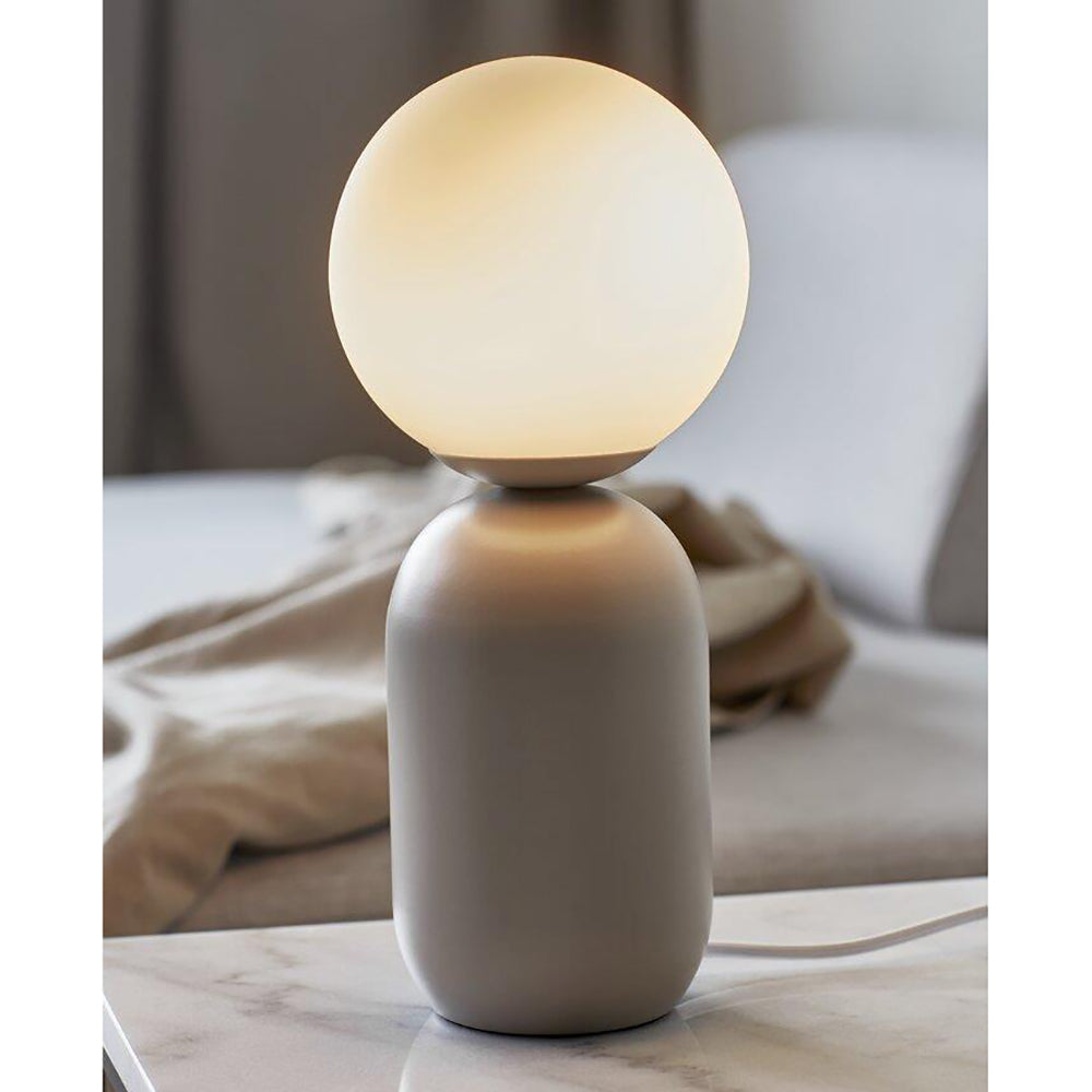Notti 1 Light Table Lamp Grey - 2011035010
