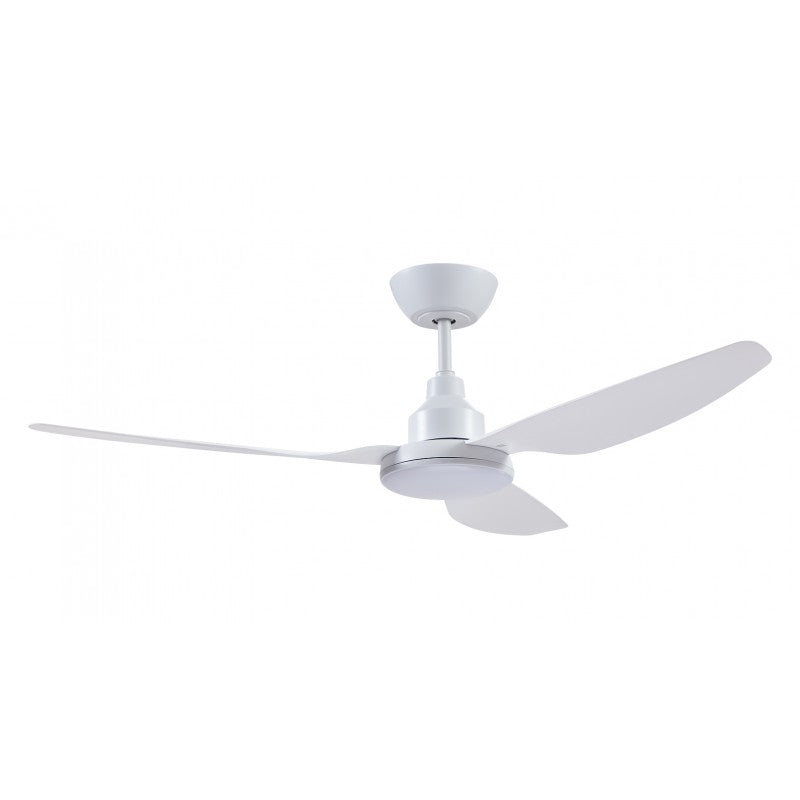 Glacier DC Ceiling Fan 56" White With CCT LED Light And Remote - GLA1403WH-L