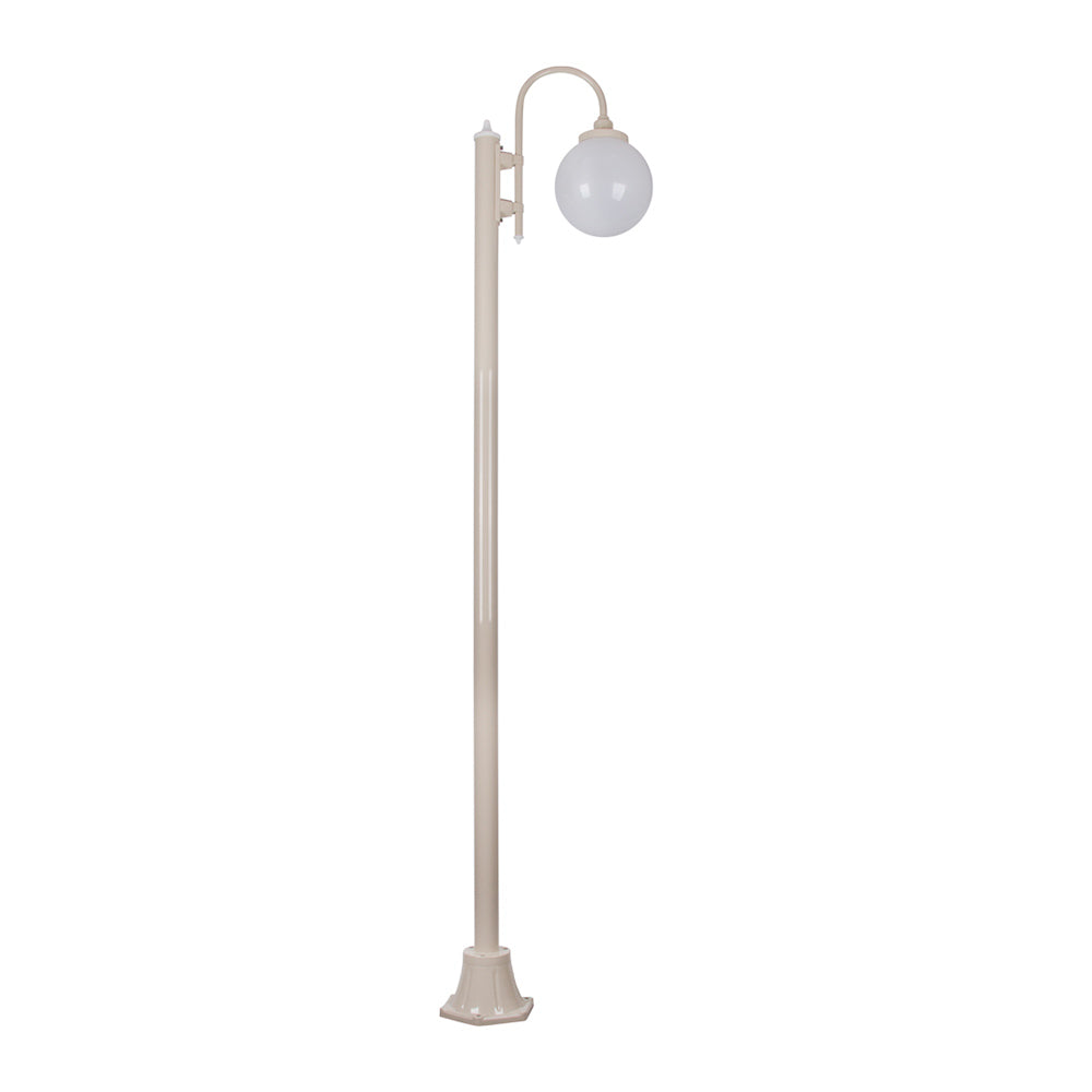 Lisbon Post Light Down Bracket H2280mm W250mm Beige Aluminium - 15782