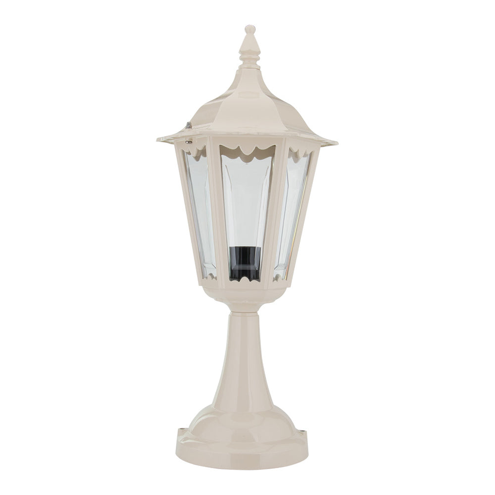 Buy Pillar & Pedestal Lights Australia Chester Pillar Light Beige Aluminium - 14984