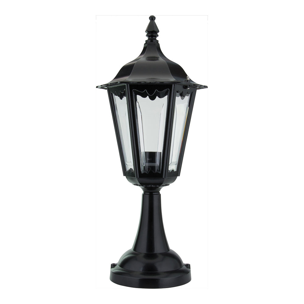 Buy Pillar & Pedestal Lights Australia Chester Pillar Light Black Aluminium - 14985