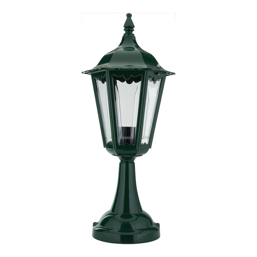 Buy Pillar & Pedestal Lights Australia Chester Pillar Light Green Aluminium - 14987