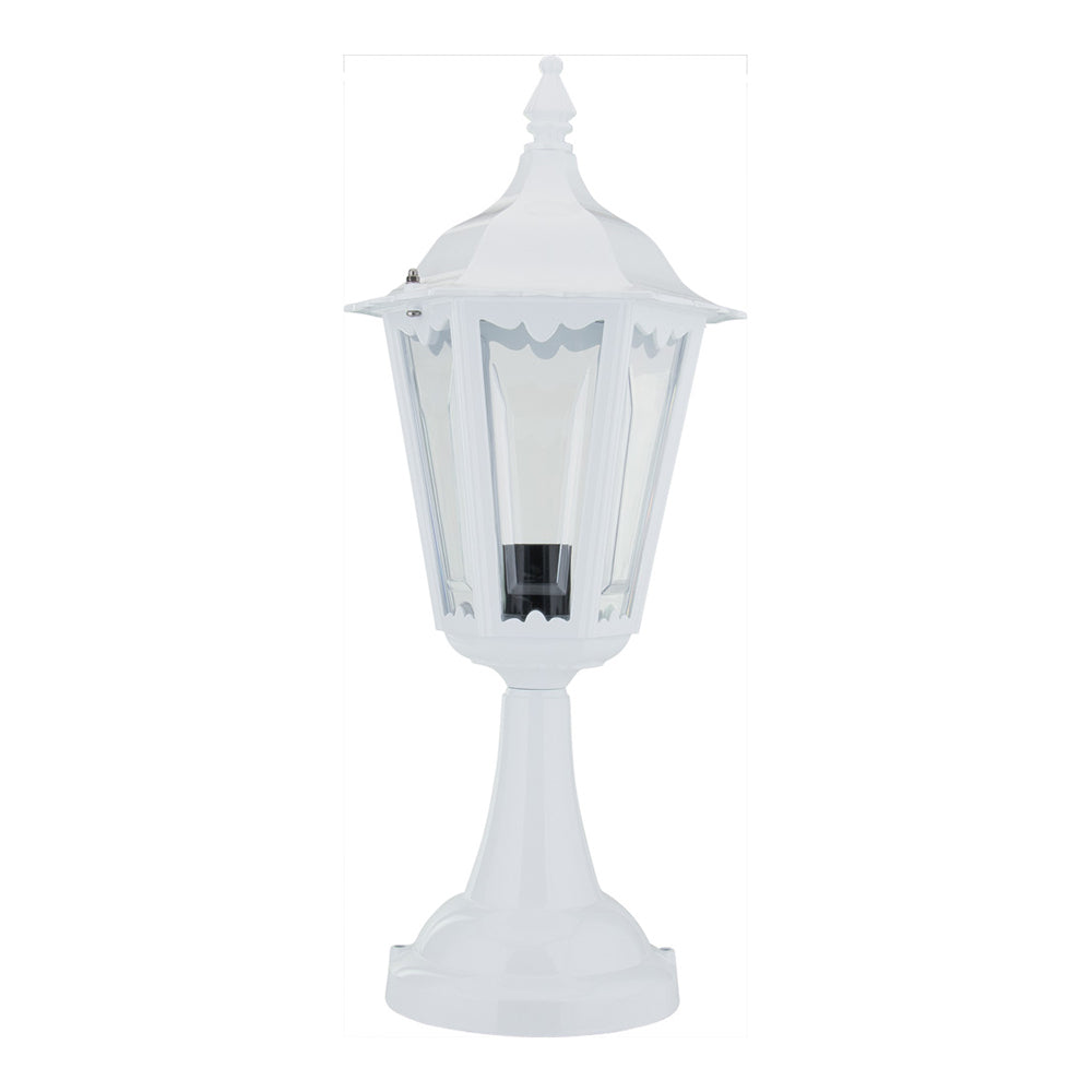 Buy Pillar & Pedestal Lights Australia Chester Pillar Light White Aluminium - 14989