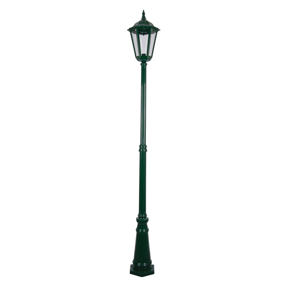 Buy Post Lights Australia Chester Post Light H2400mm Green Aluminium - 15095