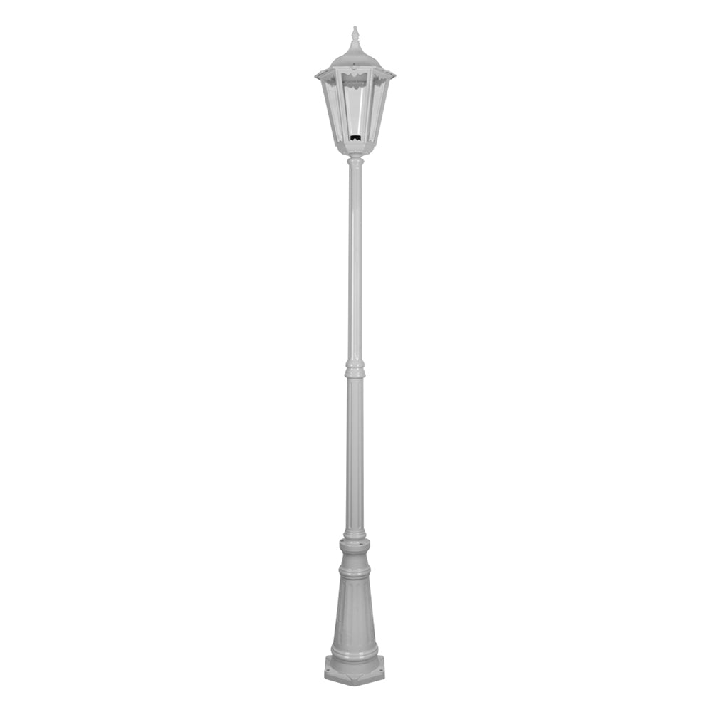 Buy Post Lights Australia Chester Post Light H2400mm White Aluminium - 15097