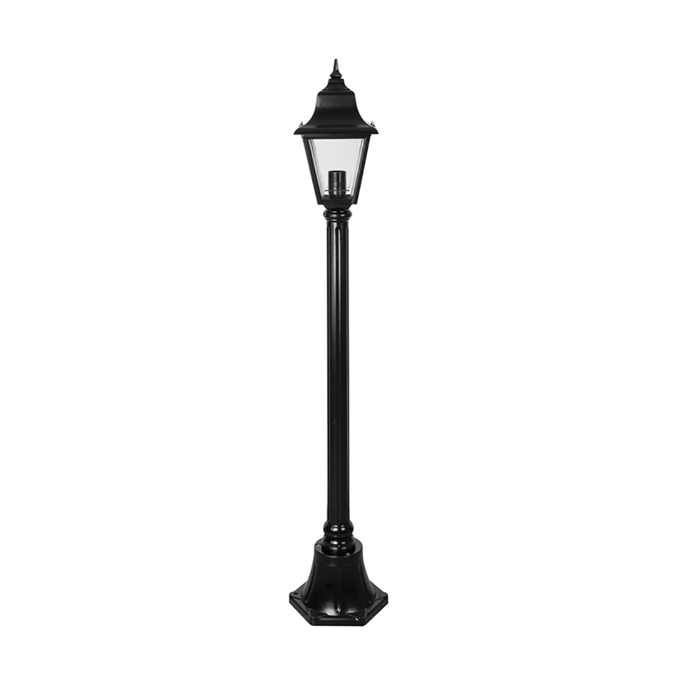 Buy Post Lights Australia Paris Post Light H1260mm Black Aluminium - 15135