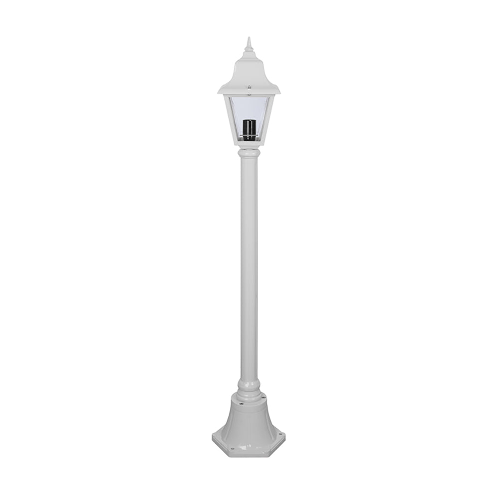 Buy Post Lights Australia Paris Post Light H1260mm White Aluminium - 15139