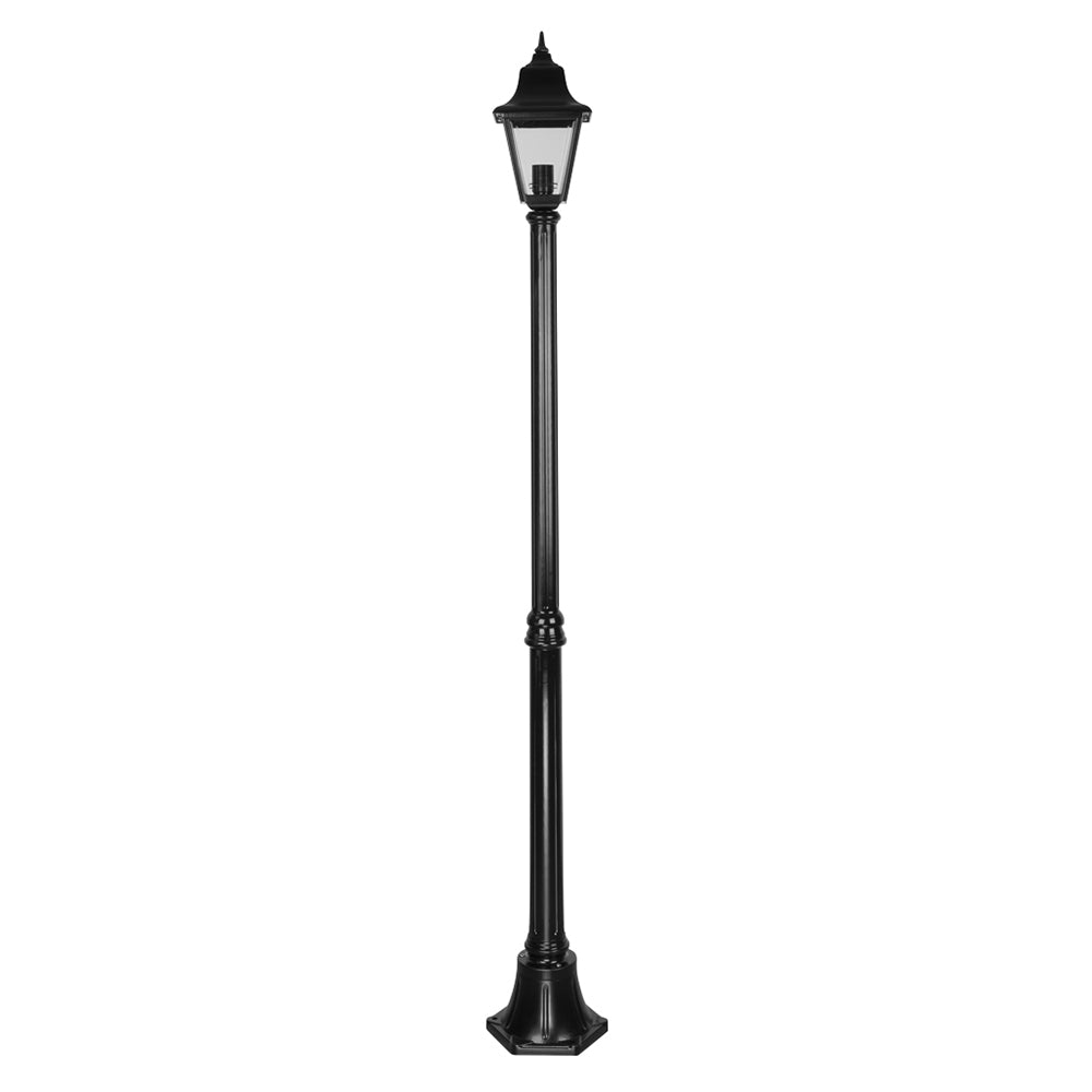 Buy Post Lights Australia Paris Post Light H1890mm Black Aluminium - 15147