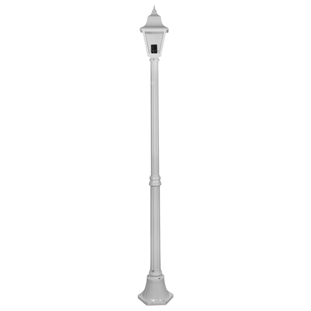 Buy Post Lights Australia Paris Post Light H1890mm White Aluminium - 15151