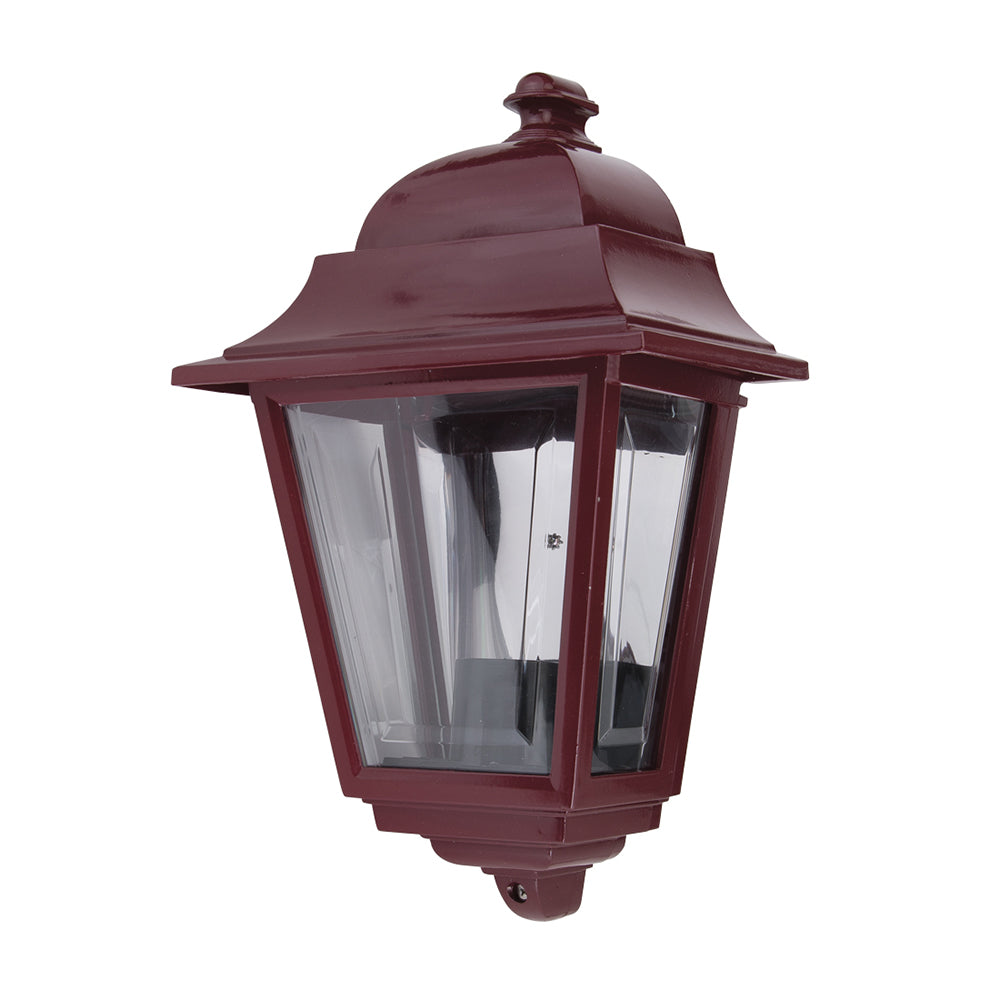 Buy Exterior Wall Lights Australia Paris Exterior Wall Light H390mm Burgundy Aluminium - 15178