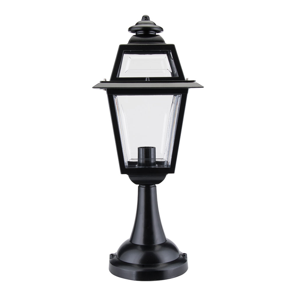 Buy Pillar & Pedestal Lights Australia Avignon Pillar Light H540mm Black Aluminium - 15207