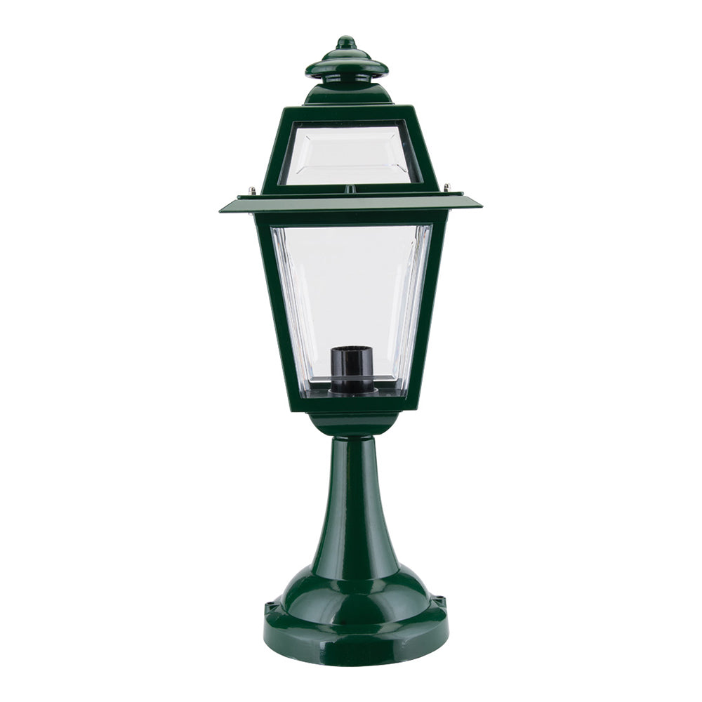 Buy Pillar & Pedestal Lights Australia Avignon Pillar Light H540mm Green Aluminium - 15209