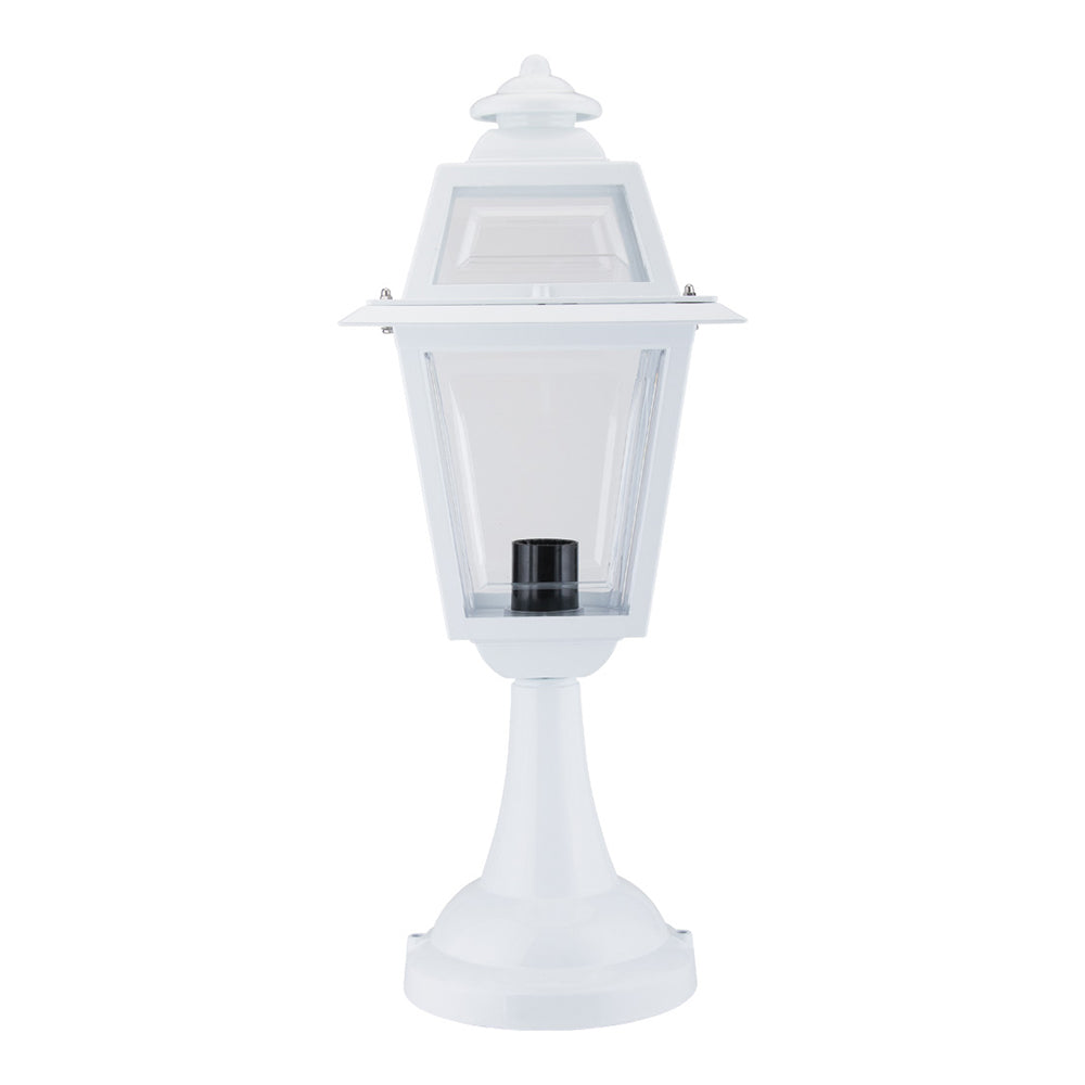 Buy Pillar & Pedestal Lights Australia Avignon Pillar Light H540mm White Aluminium - 15211