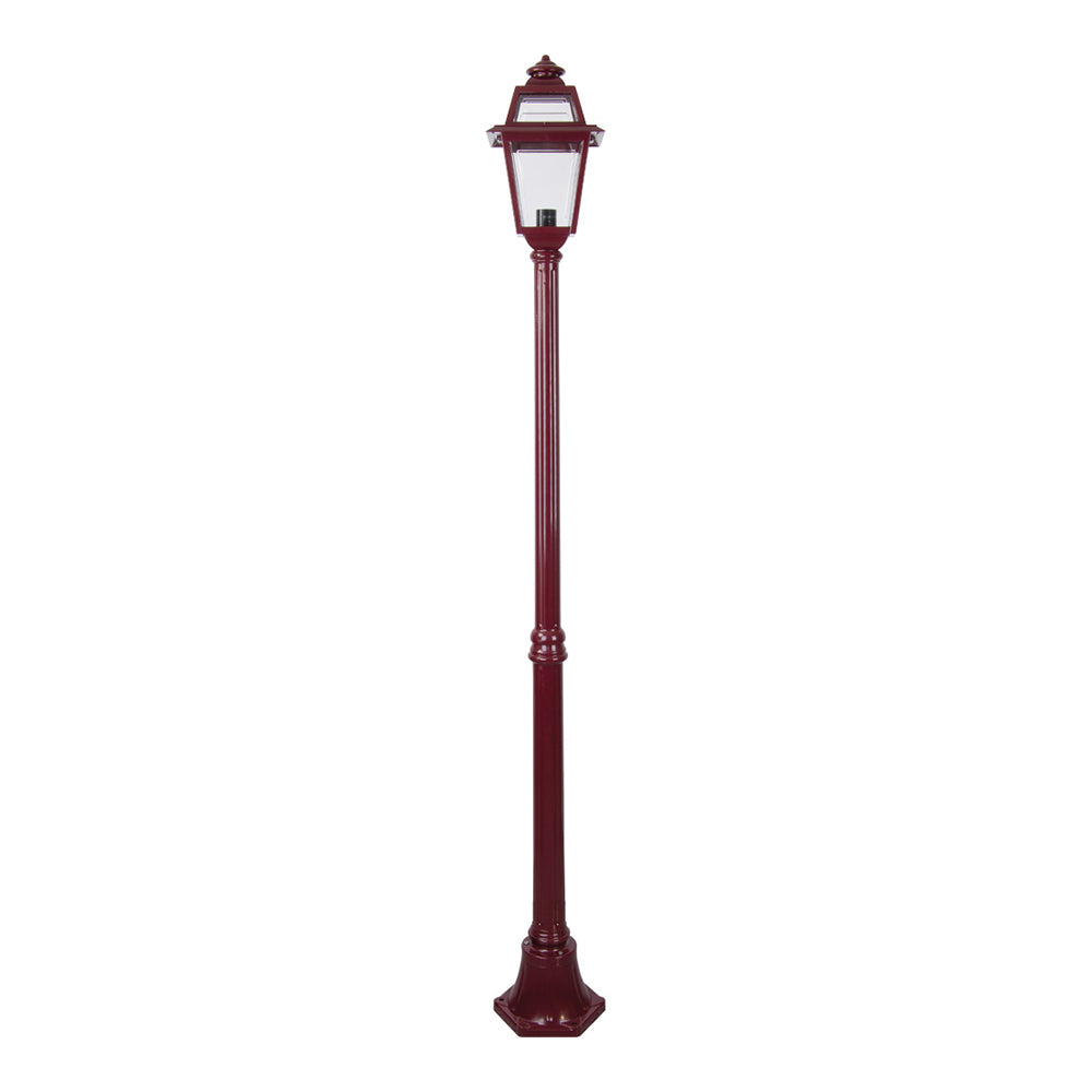 Buy Post Lights Australia Avignon Post Light H1920mm Burgundy Aluminium - 15226