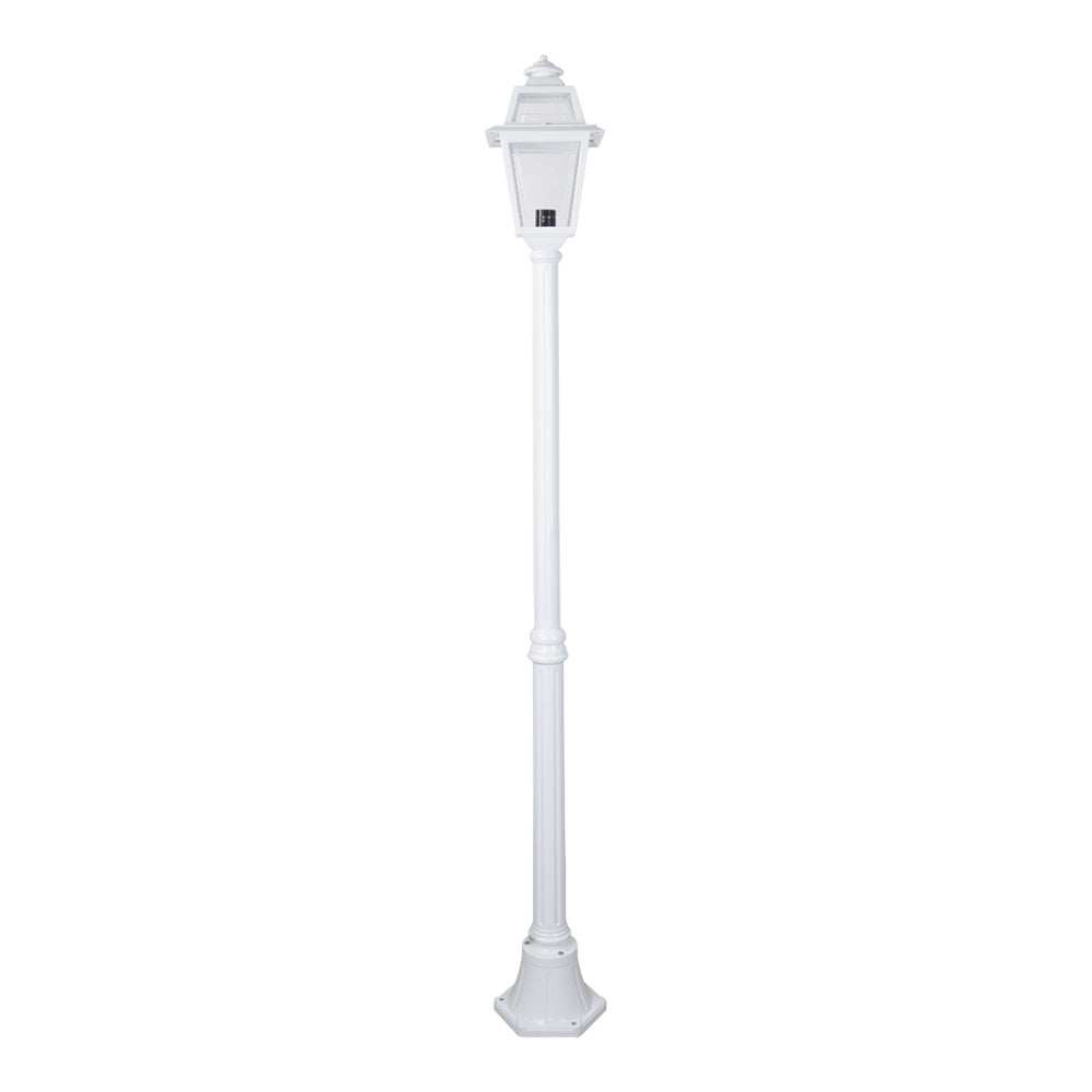 Avignon Post Light H1920mm White Aluminium - 15229