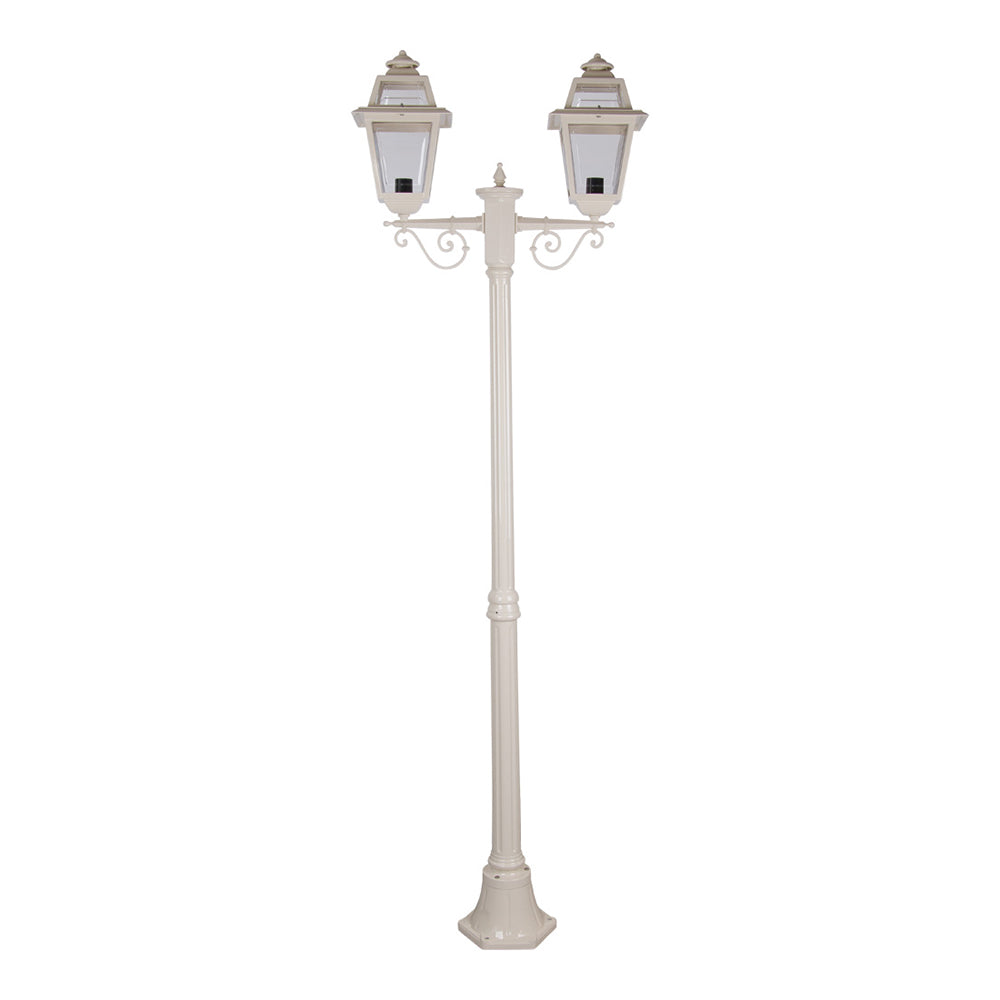 Buy Post Lights Australia Avignon Post 2 Lights H2040mm Beige Aluminium - 15230