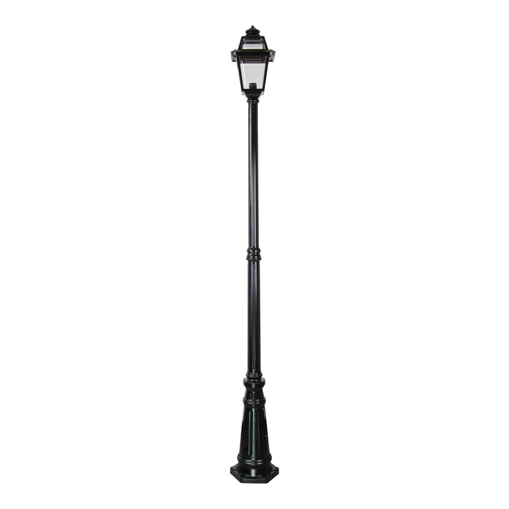 Avignon Post Light H2290mm Black Aluminium - 15237