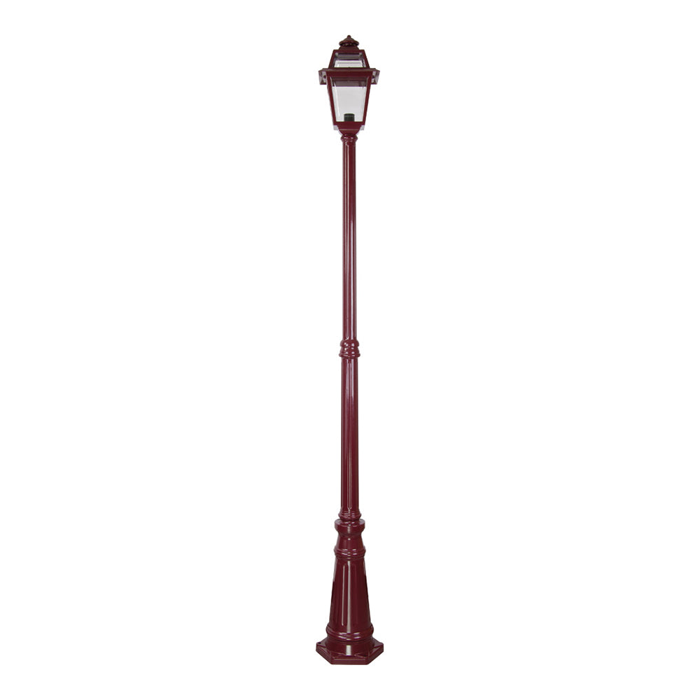 Buy Post Lights Australia Avignon Post Light H2290mm Burgundy Aluminium - 15238