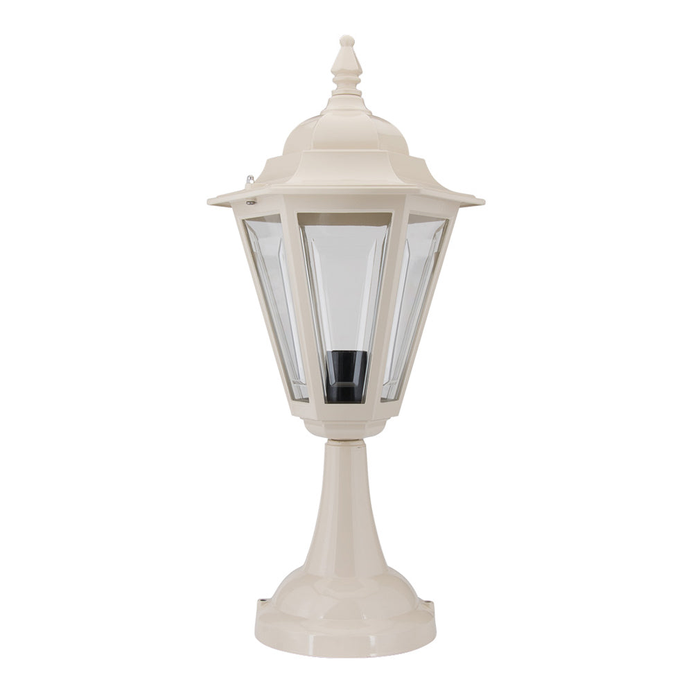 Buy Pillar & Pedestal Lights Australia Turin Pillar Light H565mm Beige Aluminium - 15428