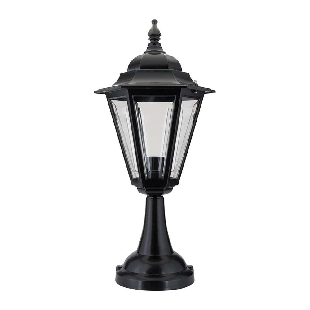 Buy Pillar & Pedestal Lights Australia Turin Pillar Light H565mm Black Aluminium - 15495