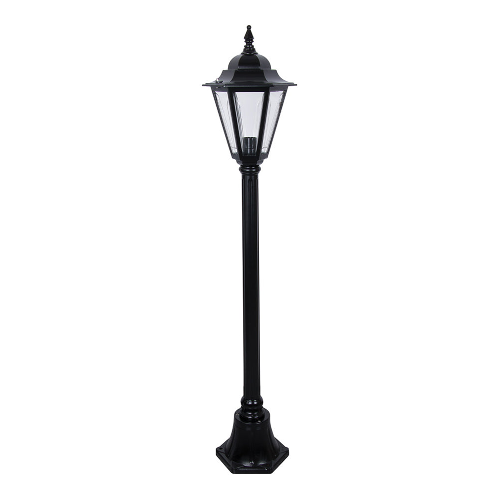 Turin Post Light H1320mm Black Aluminium - 15435