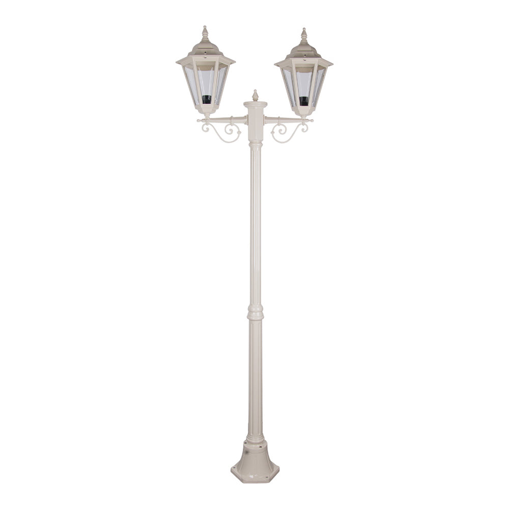 Buy Post Lights Australia Turin Post 2 Light H2090mm Beige Aluminium - 15452