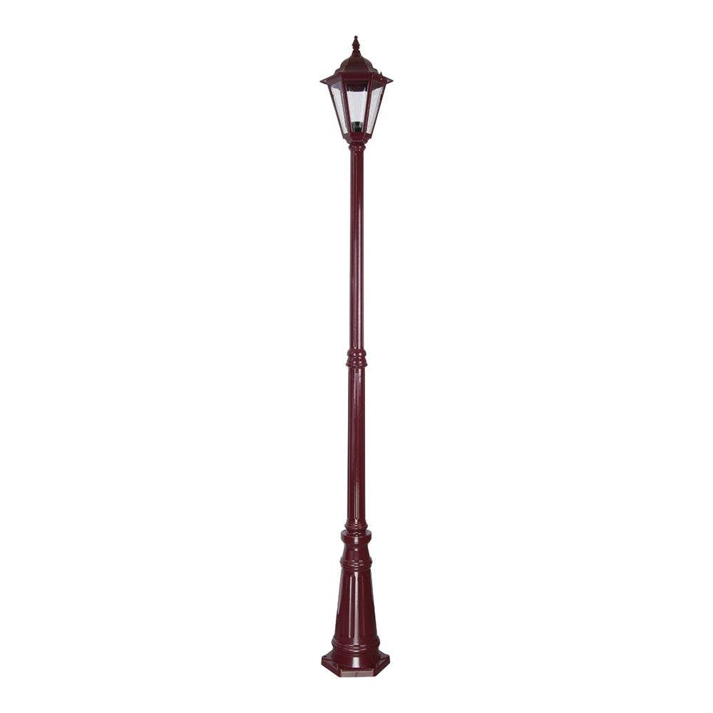 Buy Post Lights Australia Turin Post Light H2320mm Burgundy Aluminium - 15460