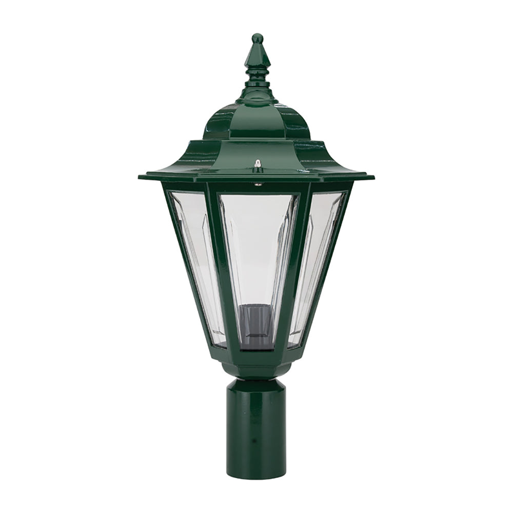 Buy Post Tops Australia Turin Post Top H440mm Green Aluminium - 15479