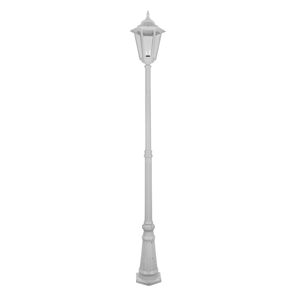 Buy Post Lights Australia Turin Post Light H2400mm White Aluminium - 15517