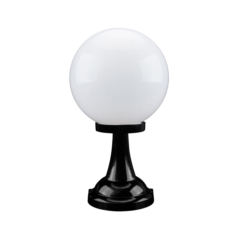 Buy Pillar & Pedestal Lights Australia Siena Large Pillar Light W300mm Black Aluminium - 15531