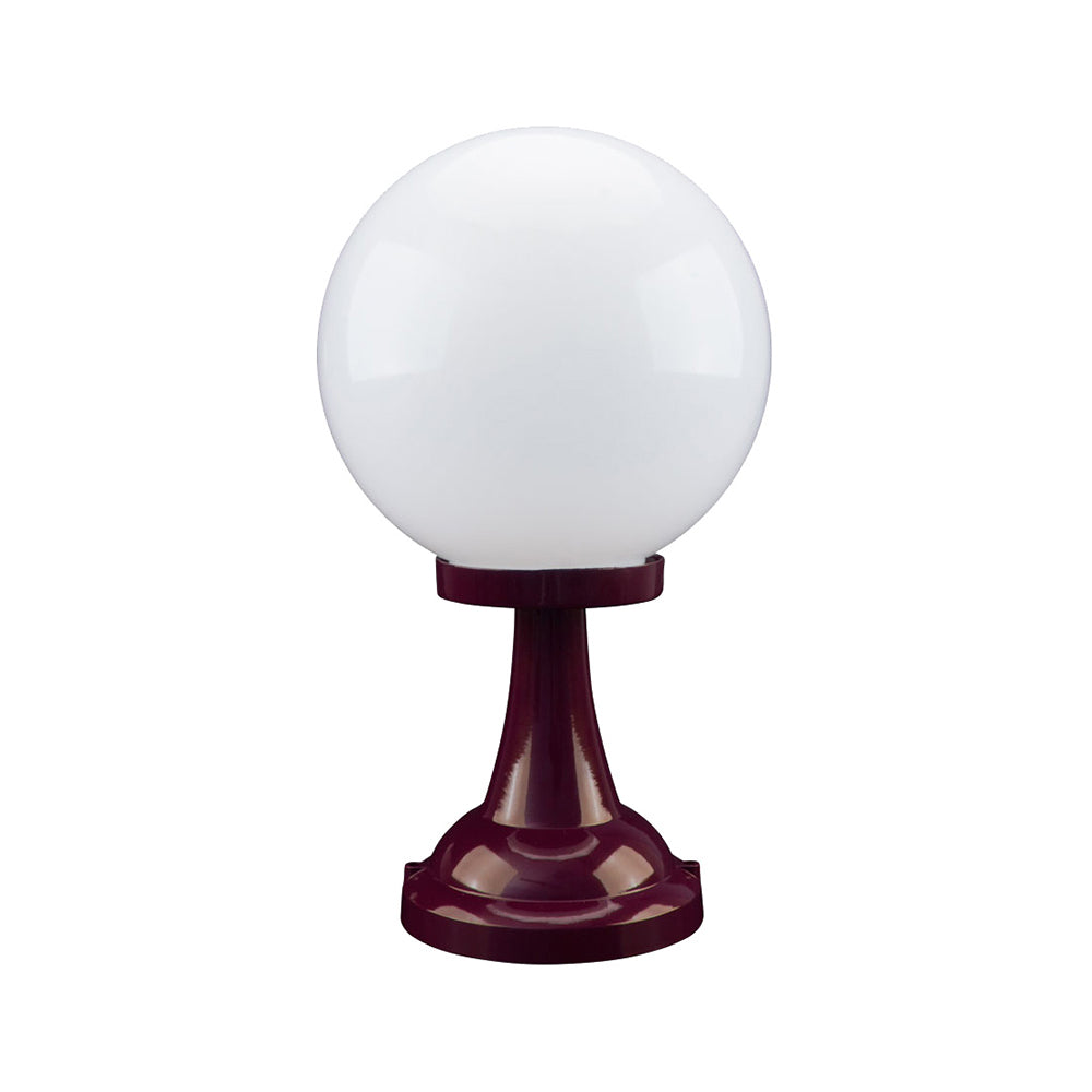 Buy Pillar & Pedestal Lights Australia Siena Large Pillar Light W250mm Burgundy Aluminium - 15526